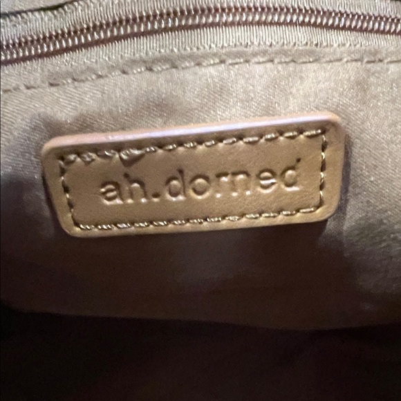 Ahdorned | Suede Hobo Bag w/Matching Bag & Embroidered Crossbody Strap - Picture 10 of 17